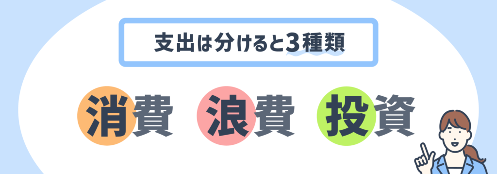 3つのお金の使い方ファーストビュー